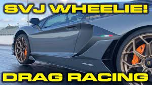 King Of The Ring Photo Finish 770hp Lamborghini Aventador Svj Vs Huracan Drag Racing 1 4 Mile Youtube
