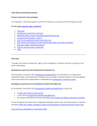Healthcare illness and injury statistics. Https Ohsconsultants Ca Wp Content Uploads 2019 11 Jhsc Safety Board Requirements 1 Pdf