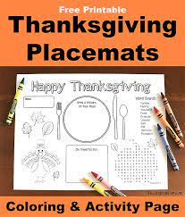 615x856 placemat coloring page printable christmas placemat coloring pages. Thanksgiving Placemats For Kids Free Printable The Suburban Mom