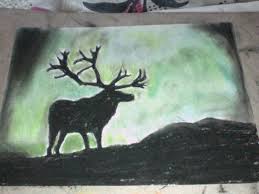 Moose And The Northern Lights Drawing By Meganwhitewolf On Deviantart Find over 100+ of the best free northern lights images. moose and the northern lights drawing