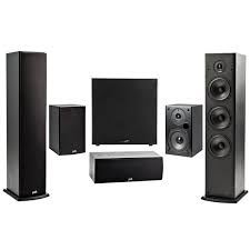 It offers an immersive audio experience with powerful, crisp sound, easy installation and plenty of audio inputs for the best user experience. Polk 5 1 Channel 4k 3d A V Surround Sound Multimedia Home Theater Speaker System Walmart Com Walmart Com
