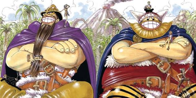 Usopp me Dorry dhe Brogy në Elbaph