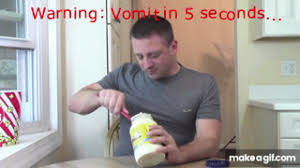 Eating A Jar Of Mayonnaise On Make A Gif