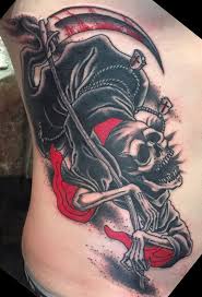Death, known as the grim reaper, the hooded one, the destroyer and the angel of death, is an iconic figure and a key element across cultures around the globe and is imagined in many different ways, and often depicted in grim reaper tattoos. 37 Grim Reaper Tattoos With Dark And Mysterious Meanings Tattooswin