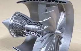 A Metal 3d Printed Model For An Aero Engine Designed And Made In The Amplab By Jan White Photo Via Prof Moa 3d Printing Service 3d Printed Metal 3d Printing