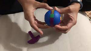 9 piece plastic puzzle ball solution. How To Solve 9 Piece Ball Puzzle Or Sphere Ball Puzzle Youtube