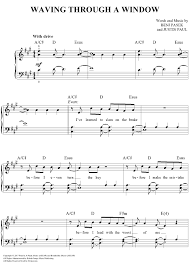 Waving Through A Window From Dear Evan Hansen Dear Evan Hansen Blues Piano Jazz Piano