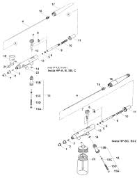 Iwata Airbrush Parts