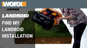 Find My Landroid Installation Worx Landroid M Youtube
