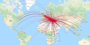 We fly to more countries than any other airline in the world. Turkish Airlines Route Map Download Scientific Diagram