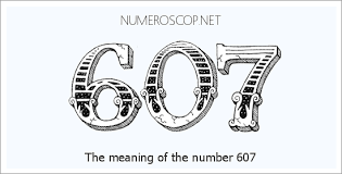 Find out what the number 607 in angel numerology means. Meaning Of 607 Angel Number Seeing 607 What Does The Number Mean
