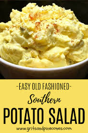 Southern Potato Salad Recipe Gritsandpinecones Com Recipe In 2020 Potato Salad Recipe Easy Southern Potato Salad Easy Salad Recipes