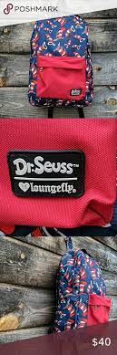 Loungefly Dr Seuss Cat In The Hat Backpack Loungefly Kids Accessories New Bag