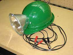 Home Made Hardhat Light