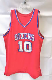 Vintage philadelphia 76ers warm up jersey by nike shooting swingman sixers. Philadelphia Seventy Sixers 76ers Signed Mo Cheeks Jersey 10 Ebay