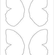 Schmetterling basteln schmetterlinge aus filz papier und. Druckvorlage Schmetterlingsflugel Kindergeburtstag Planen De