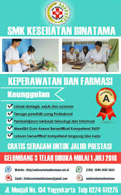 Sekolah menengah kejuruan (smk) adalah pendidikan formal yang menyelenggarakan pendidikan kejuruan pada jenjang pendidikan menengah sebagai lanjutan dari smp/mts atau bentuk lain yang sederajat atau lanjutan dari hasil belajar yang diakui sama/setara smp/mts. Info Ppdb Smk Kesehatan Binatama