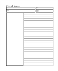 Or perhaps create a cute sample note memo template sign up with canva's design platform, and these free note card templates are at your disposal. Free 8 Cornell Note Examples Samples In Pdf Examples