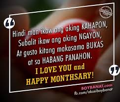 Birthday Message For My Mother Bisaya I Love You And Happy Monthsary In 2020 Tagalog Love Quotes Love Quotes For Him Happy Monthsary Quotes