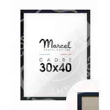 Dimension intérieure du cadre 30 x 40 cm. Cadre Bois 30x40 Couleur Noir Taille 30 X 40 Cm