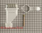 They help bakers achieve the right texture and consistency for cookie batches, and they help cooks make everything from meatballs to butter. Kitchenaid Model K45sswh Attachment Parts Fast Shipping