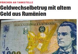 În urmă cu câțiva ani, în românia, se produceau doar bancnote de 1, 5 şi 10 lei, iar banii mari se făceau în elveţia, una dintre cele mai sigure țări din lume. Incredibil ContinuÄ In Austria Fraudele De Schimb Valutar Cu Bani Vechi Din Romania Ziarul Romanesc Austria