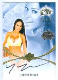 TABITHA TAYLOR "NATIONAL 2013 AUTOGRAPH /3" BENCHWARMER NATIONAL ARCHIVE  2015