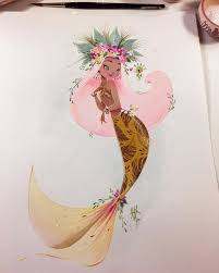 Liana Hee On Instagram Mermay Day 31 Last Day Of Mermay This Month Was Crazy Challenging And Filled W Mermaid Drawings Mermaid Art Watercolor Mermaid