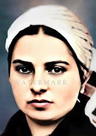 St. Bernadette Soubirous of Lourdes DIGITAL DOWNLOAD Custom Colorized  Digital Photo Painting