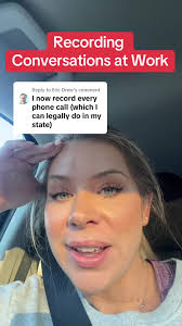 Replying to @Eric Drew check your state laws before you secretly record a  conversation ⚠️ #law #legal #lawyer #legaltiktok #lawyersoftiktok  #recording #work