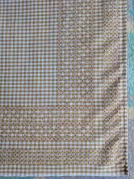 Black And White Checkered Fabric Australia Tablecloth Brown Gingham With Cross Stitch Pattern Gingham Embroidery Pattern Gingham Embroidery Cross Stitch Patterns