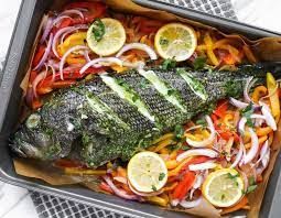 The Best Ever Baked Sea Bass Recipe Recipe Sea Bass Recipes Baked Sea Bass Recipes
