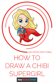 Step by step drawing tutorial on how to draw supergirl. How To Draw A Chibi Supergirl Really Easy Drawing Tutorial
