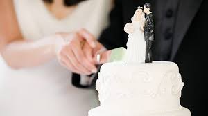 تحميل خلفيات الزفاف 4k كعكة الزفاف العريس العروس عريضة