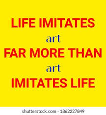 Life Imitating Art Images Stock Photos Vectors Shutterstock
