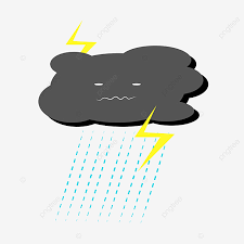 Schools will not dismiss students unless there is a. Rainstorm Weather Dark Clouds Lightning Material Rain Typhoon Rainstorm Png And Vector With Transparent Background For Free Download