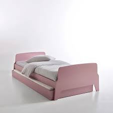lit style retro vintage 1 personne adil eenpersoonsbedden bed met lades retro vintage