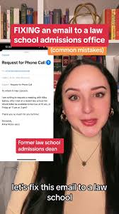 Common mistakes applicants make when emailing law school admissions  offices! #lawschooladmissions #lawschooladmissionstips  #lawschooladmissionsadvice #lawschoolapplicationadvice ...
