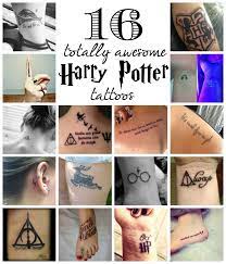 Potter Fix Friday Harry Potter Tattoo Ideas A Dose Of Paige Harry Potter Tattoos Tattoos Harry Potter Tattoo
