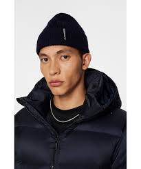 Handla Juan merino beanie, Navy hos Johnells.se