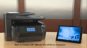 Gather the network credentials of the wireless router. How To Connect Hp Officejet Pro 8720 To Computer Howtosetup Co