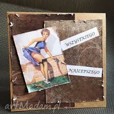 Życzenia imieninowe dla mężczyzny bywają nie lada zagwozdką! Recznie Wykonane Scrapbooking Kartki Kartka Okolicznosciowa Dla Mezczyzny Na Urodziny Na Imieniny Mezczyzna Prezent Kobieta