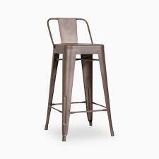We did not find results for: Tolix Style Metal Bar Stool With Low Back Rest Rustic 66cm Cult Uk