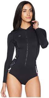 O Neill Prem Long Sleeve Surf Suit Back Zip Women S Wetsuits One Piece Long Sleeve Swimsuit Surf Suit Wetsuit For Women