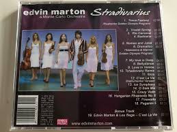 Stream love in venice by edvinmarton from desktop or your mobile device. Edvin Marton Monte Carlo Orchestra Stradivarius Tosca Fantasy Vivaldi Spring Romeo And Juliet My Love Is Deep Ibiza O Sole Mio Hungarian Rhapsody No 6 Audio Cd 2006 Bross Music Bibleinmylanguage