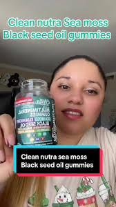 Black Seed Oil Irish Sea Moss Gummies