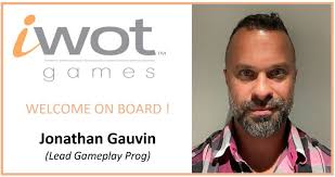 iWOT Games Montreal's team is growing fast! Welcome Jonathan Gauvin!