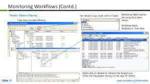 The informatica powercenter is having the following services, such as: Designing And Monitoring In Informatica Powercenter
