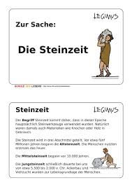 Rechnet man nach generationen, umfasste die steinzeit insgesamt ca. Die Steinzeit Legimus