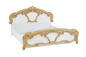 Sehen sie sich das bett angebot bei poco aus dem aktuellen prospekt an. Pol Power Claudia Barock Bett Weiss Gold Mobel Letz Ihr Online Shop
